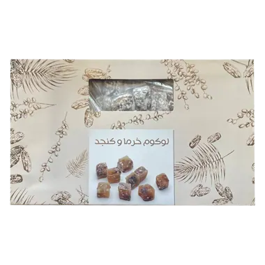 لوکوم مغزدار ۴۰۰ گرمی BIZ