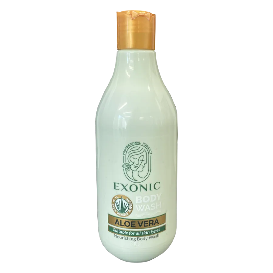 شامپو بدن عصاره آلوئه ورا ۳۰۰ میل EXONIC