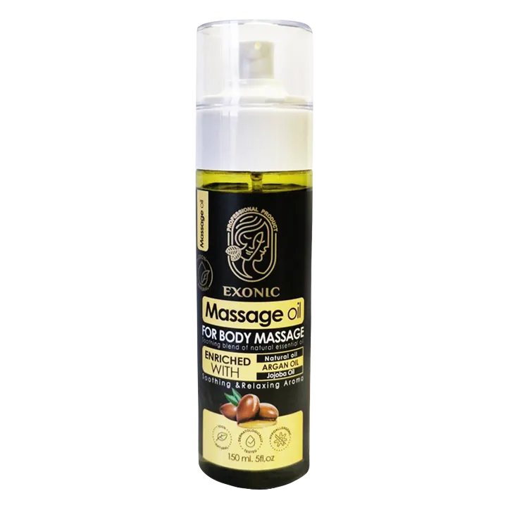 روغن ماساژ بدن اکسونیک حاوی روغن آرگان